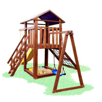 Детская площадка деревянная для улицы Играйка №11